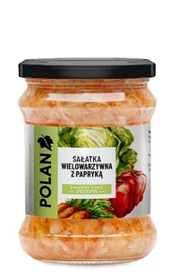 Polan Sałatka wielowarzywna z papryką 500 g - Pasztet i przetwory mięsne - miniaturka - grafika 1