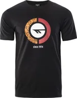 Koszulki męskie - Hi-Tec Koszulka męska Rakan czarna r. XL - miniaturka - grafika 1