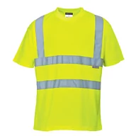 Odzież robocza - T-shirt ostrzegawczy PORTWEST [S478] Żółty L - miniaturka - grafika 1