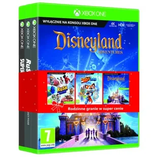 3 PAK Rush + Disneyland + Super Luckys GRA XBOX ONE - Gry Xbox One - miniaturka - grafika 1