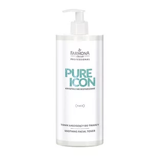 Farmona PURE ICON Tonik Łagodzący 500ml PRO7000 - Toniki i hydrolaty do twarzy - miniaturka - grafika 1