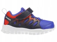 Buty dla dziewczynek - Buty Dziecięce Reebok Realflex Cn0095 Na Rzepy 20 - miniaturka - grafika 1