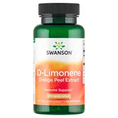 Suplementy naturalne - Swanson D-Limonene Orange Peel Extract 250 mg Kapsułki, 60 szt. - miniaturka - grafika 1