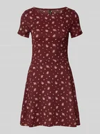 Sukienki - Sukienka mini ze wzorem na całej powierzchni model ‘30 BILL’ - miniaturka - grafika 1