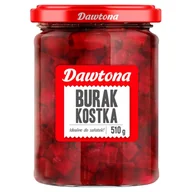 Pasztet i przetwory mięsne - Burak kostka 510g Dawtona - miniaturka - grafika 1