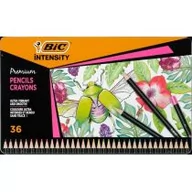 Przybory szkolne - Kredki ołówkowe Intensity Premium BIC 36 kolorów - miniaturka - grafika 1