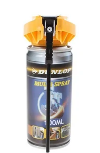 Dunlop Spray multifunkcyjny / smar / olej penetrujący / środek czyszczący / spray kontaktowy 100 ml - Akcesoria rowerowe - miniaturka - grafika 1