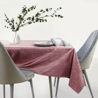 Obrusy i serwetki - Obrus Vesta Różowy Tłoczony Nowoczesny 155x200 owal AmeliaHome - TCLOTH/AH/VESTA/HMD/OLDROSE/O155X200 - miniaturka - grafika 1