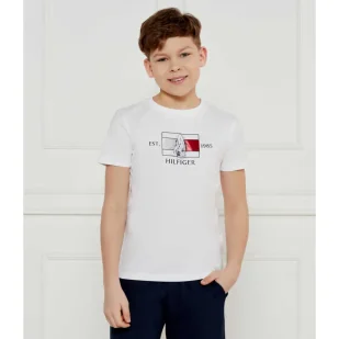 Tommy Hilfiger T-shirt Regular Fit - Koszulki dla chłopców - miniaturka - grafika 1