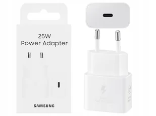 Ładowarka sieciowa Samsung EP-T2510 25W Biały - Ładowarki do telefonów - miniaturka - grafika 1