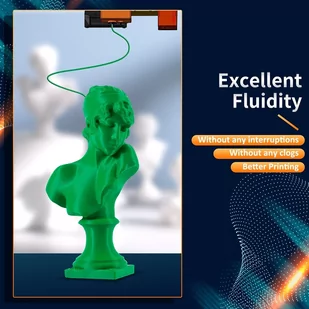 ERYONE 1.75mm High Speed PLA  3D Printing Filament 1KG Green - Filamenty i akcesoria do drukarek 3D - miniaturka - grafika 4