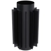 Akcesoria kominkowe - Kratki.pl RADIATOR STALOWY FI 200 RADIATOR/S/200 - miniaturka - grafika 1