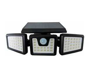 LED Naświetlacz solarny z czujnikiem LED/14W IP54 - Lampy ogrodowe - miniaturka - grafika 1
