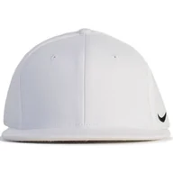 Czapki i chusty sportowe męskie - Czapka Nike True Swoosh Flex Cap 384409-100 - białe - miniaturka - grafika 1