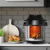 Multicookery - TESLA EliteCook K70 WiFi Duo multicooker 12w1 z funkcją sous vide i frytkownicą beztłuszczową - miniaturka - grafika 1