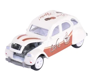 MAJORETTE FRENCH TOUCH DELUXE CITROEN 2CV BEŻOWY 1:64 212055013 - Samochody i pojazdy dla dzieci - miniaturka - grafika 1