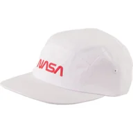 Czapki dla dzieci - Czapka K1X X NASA Biała - Unisex i Oddychająca - miniaturka - grafika 1