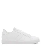 Buty dla dziewczynek - adidas Sneakersy ADIDAS GRAND COURT 2.0 K FZ6158 Biały - miniaturka - grafika 1