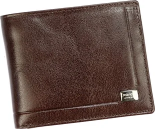 Rovicky Portfel skórzany męski Rovicky NoSize - Portfele - miniaturka - grafika 1