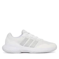 Buty sportowe damskie - Buty do tenisa adidas Gamecourt 2 KI0789 Biały - miniaturka - grafika 1