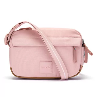 Torebki damskie - Pacsafe Go Torba z paskiem na ramie RFID 24 cm sunset pink - grafika 1