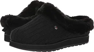 Skechers Pamiątki damskie - lód anioł. Sweter kapcie z pluszową pianką, Bbk - 40.5 EU - Kapcie damskie - miniaturka - grafika 1