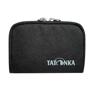 Tatonka Portfel Plain Wallet RFID B – mały portfel z ochroną RFID i kieszenią na monety, przegródkami na karty kredytowe, karty bankowe itp. - Wymiary: 11 x 7 x 2 cm, czarny, 11 x 7 x 2 cm, Portfel z - Portfele - miniaturka - grafika 1