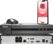 Rejestratory do monitoringu - Rejestrator HiLook Rejestrator IP Hilook by Hikvision 4MP NVR-4CH-4MP/4P - miniaturka - grafika 1