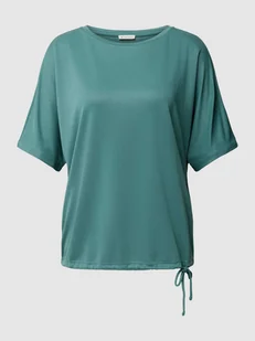 T-shirt z tunelem na dole - Koszulki i topy damskie - miniaturka - grafika 1