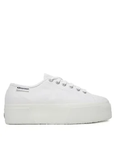 Superga Tenisówki 3790 Platform S3134MW Biały - Trampki damskie - miniaturka - grafika 1
