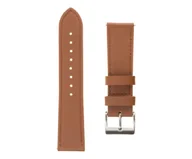 Akcesoria do zegarków - FIXED Leather Strap do Smartwatch (22mm) wide brown - miniaturka - grafika 1