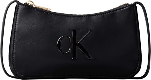 Calvin Klein Damska pogrubiona mini torba Ck LV04F1125G, czarna, jeden rozmiar