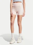 Spodenki damskie - adidas Szorty sportowe Lounge IY6743 Różowy Slim Fit - miniaturka - grafika 1