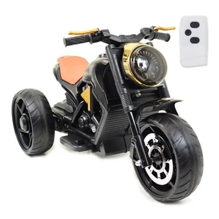 Motor Chopper Na Akumulator Czarny, Miękkie Koła, Miękkie Siedzenie, Pilot/bdl1188 - Pojazdy elektryczne dla dzieci - miniaturka - grafika 1