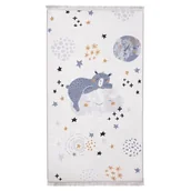 Dywany - Dywan drukowany BEAR petra 80 x 140 cm biały - miniaturka - grafika 1