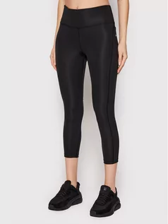 Spodnie damskie - Nike Legginsy Fast CZ9238 Czarny Tight Fit - grafika 1