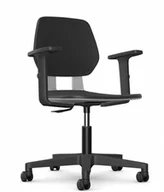 Fotele i krzesła biurowe - Krzesło obrotowe KARES PL z podłokietnikami - miniaturka - grafika 1