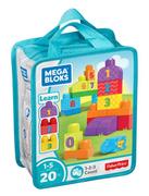 Klocki - Mega Bloks First Builders Liczymy 1 2 3 DLH85 niebieski - miniaturka - grafika 1