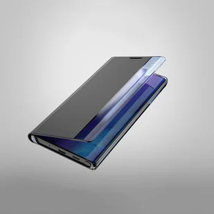 New Sleep Case etui do Xiaomi Redmi 11A / Poco C55 / Redmi 12C pokrowiec z klapką podstawka czarne - Etui i futerały do telefonów - miniaturka - grafika 4