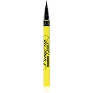 Eyelinery - WIBO Lovley Pump Up Brush Eyeliner Eyeliner Do Powiek Z Precyzyjnym Pędzelkiem Deep Black - miniaturka - grafika 1