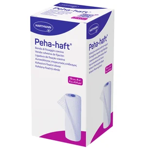 Peha-haft, elastyczna opaska kohezyjna, 10 cm x 4 m, 1 sztuka - Apteczki i materiały opatrunkowe Peha-haft, elastyczna opaska kohezyjna, 10 cm x 4 m, 1 sztuka - Apteczki i materiały opatrunkowe - miniaturka - grafika 1