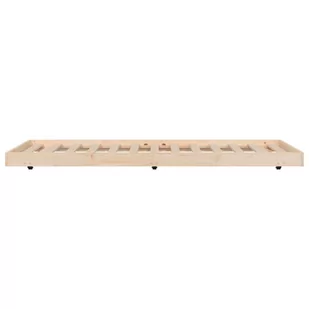 Lumarko Rama łóżka, 75x190 cm, lite drewno sosnowe - Łóżka - miniaturka - grafika 6