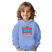 Bluzy dla dziewczynek - BLUZA DZIECIĘCA Z KAPTUREM 67 SIX SEVEN SZKOŁA 122-128 DLA DZIECKA PREZENT - miniaturka - grafika 1