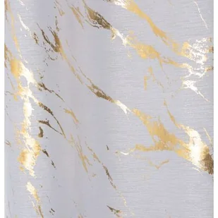 Firana z taśmą STORM 140 x 260 cm kol biały/złoty - Firany - miniaturka - grafika 1