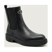 Sztyblety damskie - Liu Jo Skórzane sztyblety LONDON 02 - miniaturka - grafika 1