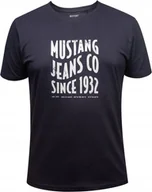 Koszulki męskie - MUSTANG T-shirt KOSZULKA męska BAWEŁNA sportowa M - miniaturka - grafika 1