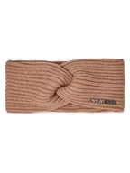 Czapki damskie - Calvin Klein Opaska materiałowa Ck Must Logo Twisted Headband K60K611400 Fioletowy - miniaturka - grafika 1