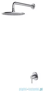 Omnires Y System prysznicowy podtynkowy nikiel SYSY36NI | - Baterie umywalkowe - miniaturka - grafika 1