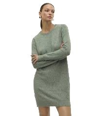 VERO MODA MIĘTOWA SUKIENKA PROSTA Z DŁUGIM RĘKAWEM XS JPA