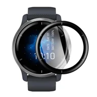 Akcesoria do smartwatchy - Szkło Hybrydowe Full Glue 5D Do Garmin Venu 2 Czarny - miniaturka - grafika 1